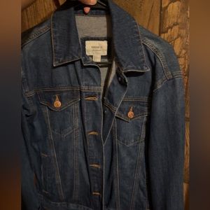Denim Button-Up Jacket